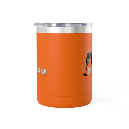 Celebratory Coffee Mug Tumbler, Cheers Gift for Friends, 15oz Drinkware for Parties, Birthdays, Wedding, Fun Gatherings