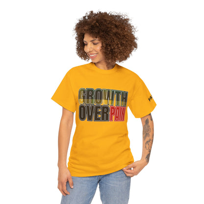 FaithStyles Growth Over Pain T‑Shirt — Motivational Graphic Tee
