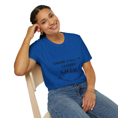 Personalized Family Humor T-Shirt, Family Reunion Gift, Casual Wear, Gift for Moms & Dads, Lightweight Summer Tee