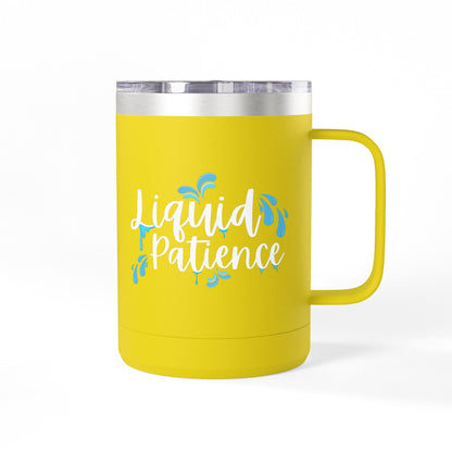 Liquid Patience Coffee Mug Tumbler | Perfect Gift for Coffee Lovers, Inspirational Drinkware, Home Office Accessory, Relaxation Gift, [...]