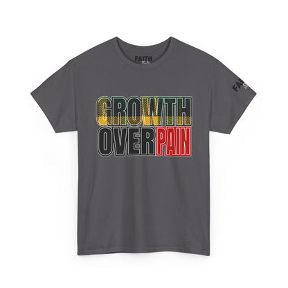 FaithStyles Growth Over Pain T‑Shirt — Motivational Graphic Tee