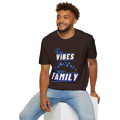 Stylish Family Vibes T-Shirt | Fun Gift for Family Gatherings, Parties, Holidays, Love Shirt, Unisex Tee