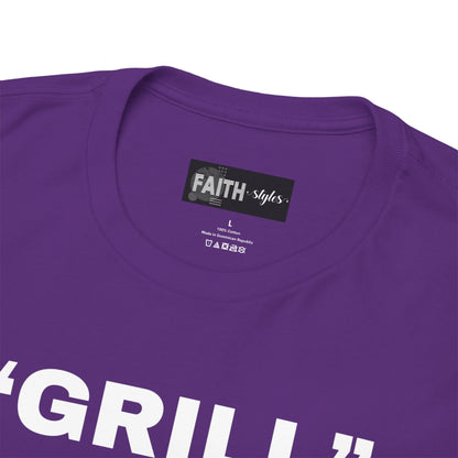 Grill Sergeant Tee - Perfect for BBQs, Father's Day Gift, Unisex Cotton T-Shirt, Outdoor Parties, Cooking Enthusiasts