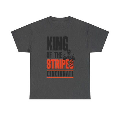 Cincinnati King of the Stripes Tee, Casual Graphic Tee, Male Cotton [...]