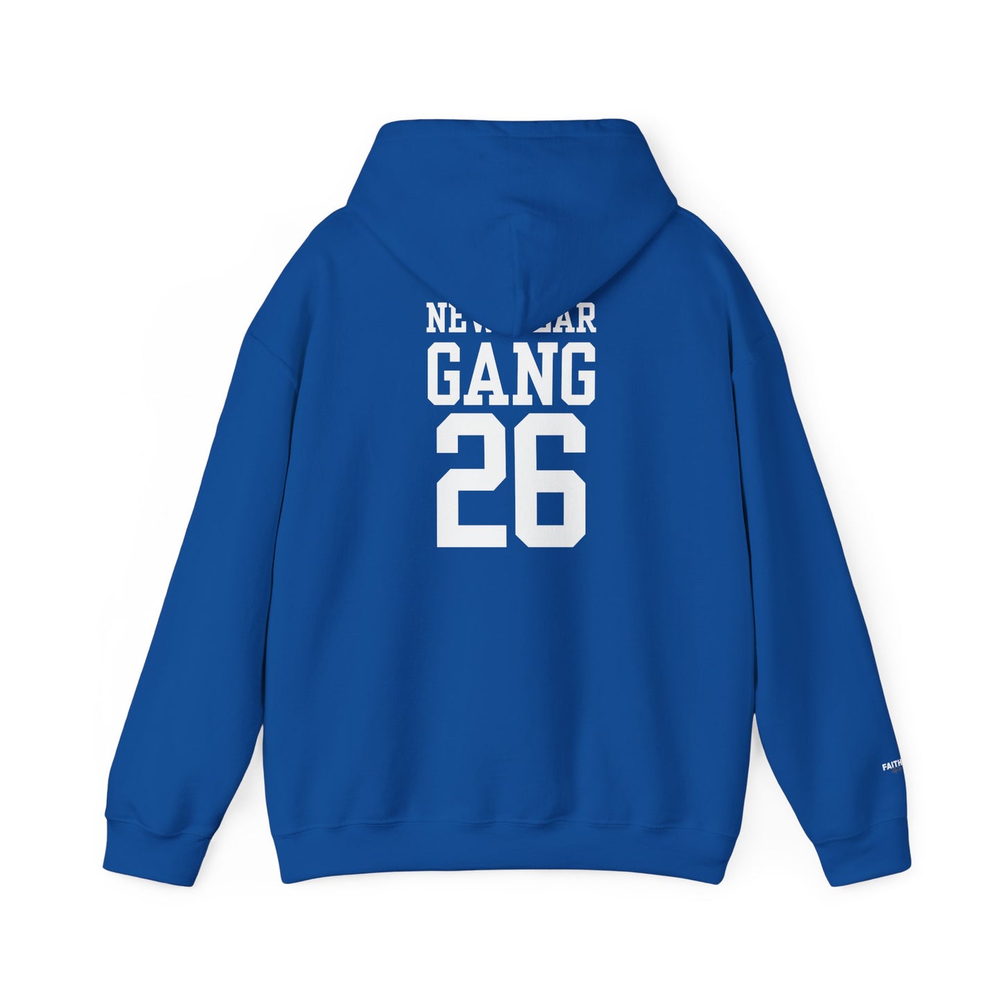 New Year Gang 26 Hoodie — Varsity Style Graphic Pullover