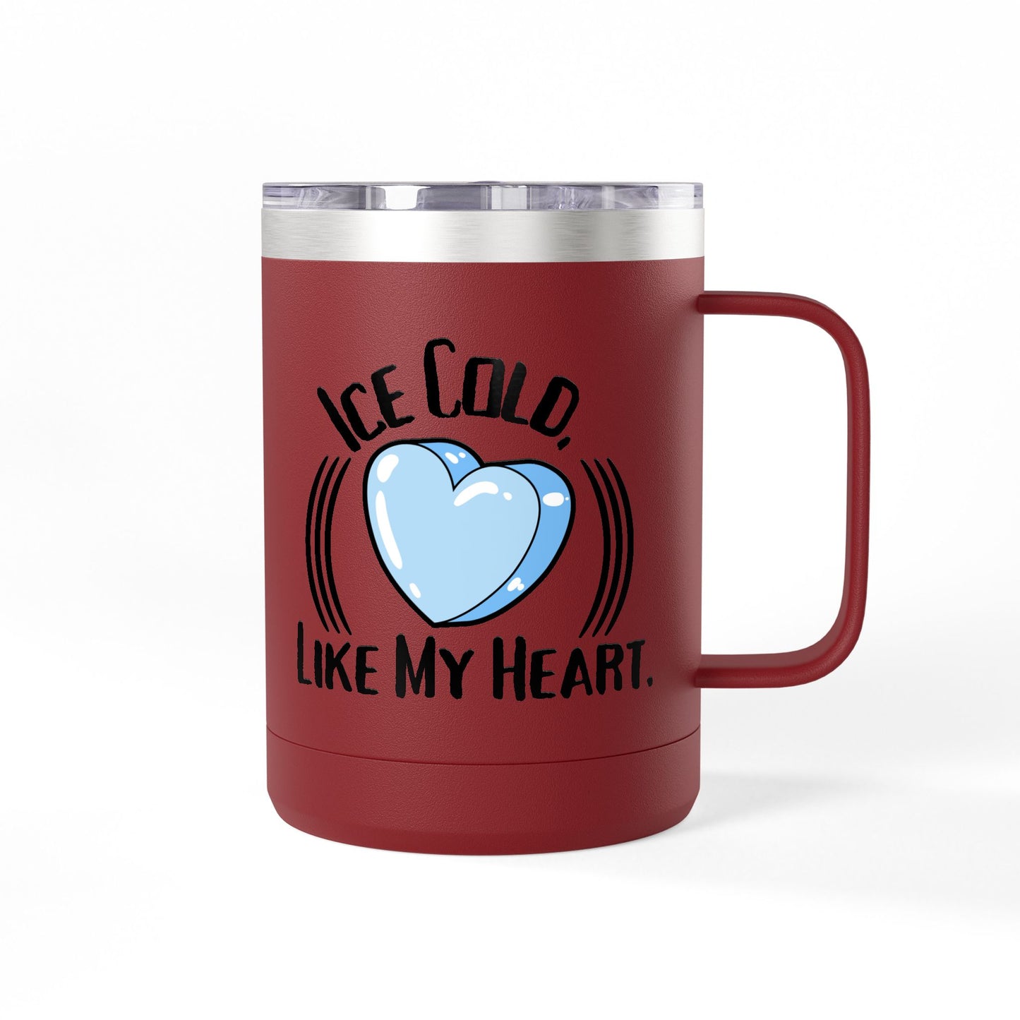 Ice Cold Mug: Heartfelt Coffee Tumbler, Perfect Gift for Friends, Fun Drinkware for Birthdays, Cheerful Kitchen Decor, Unique Cup for [...]