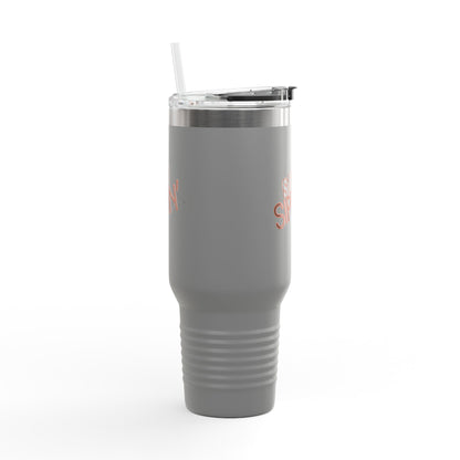 Insulated Travel Mug for On-the-Go, Stay Sippin' Coffee Cup, 40oz Beverage Tumbler, Perfect for Road Trips, Gifts for Her, Summer Travel