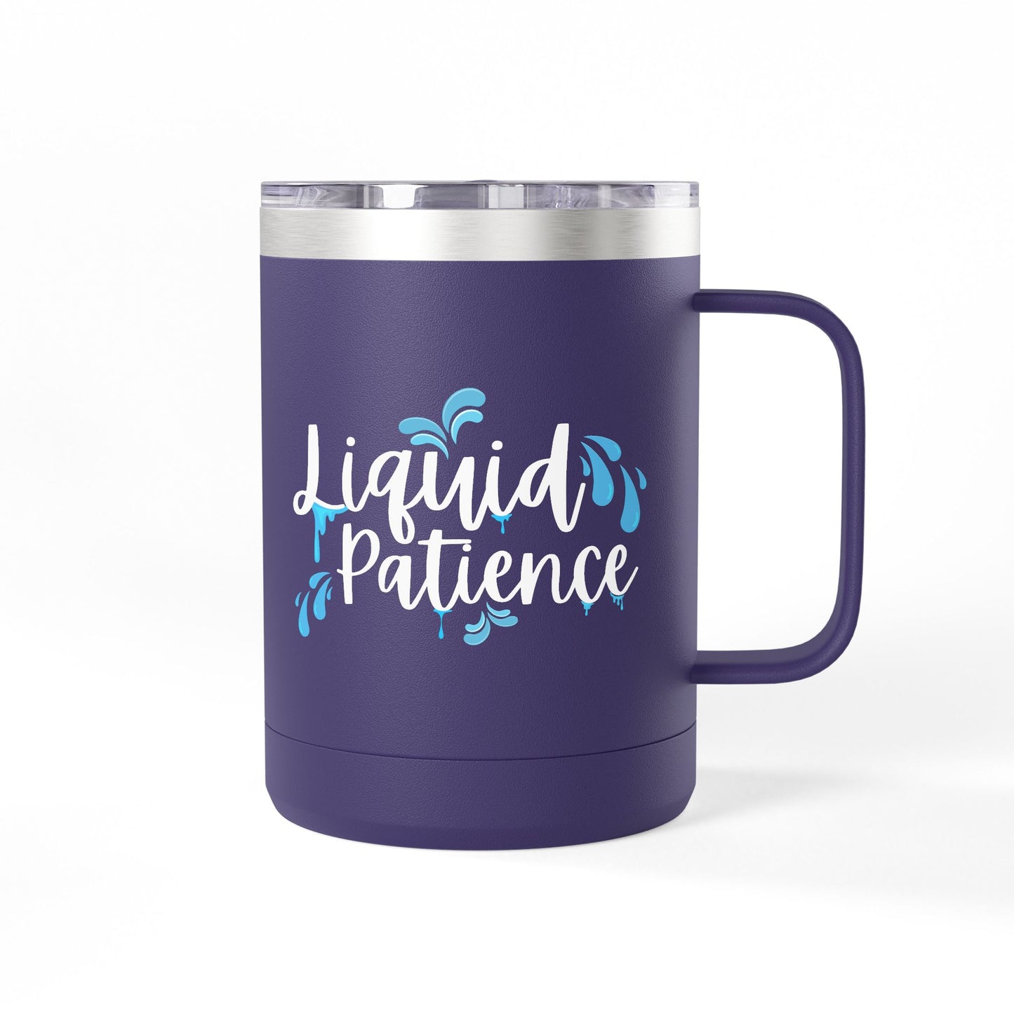 Liquid Patience Coffee Mug Tumbler | Perfect Gift for Coffee Lovers, Inspirational Drinkware, Home Office Accessory, Relaxation Gift, [...]