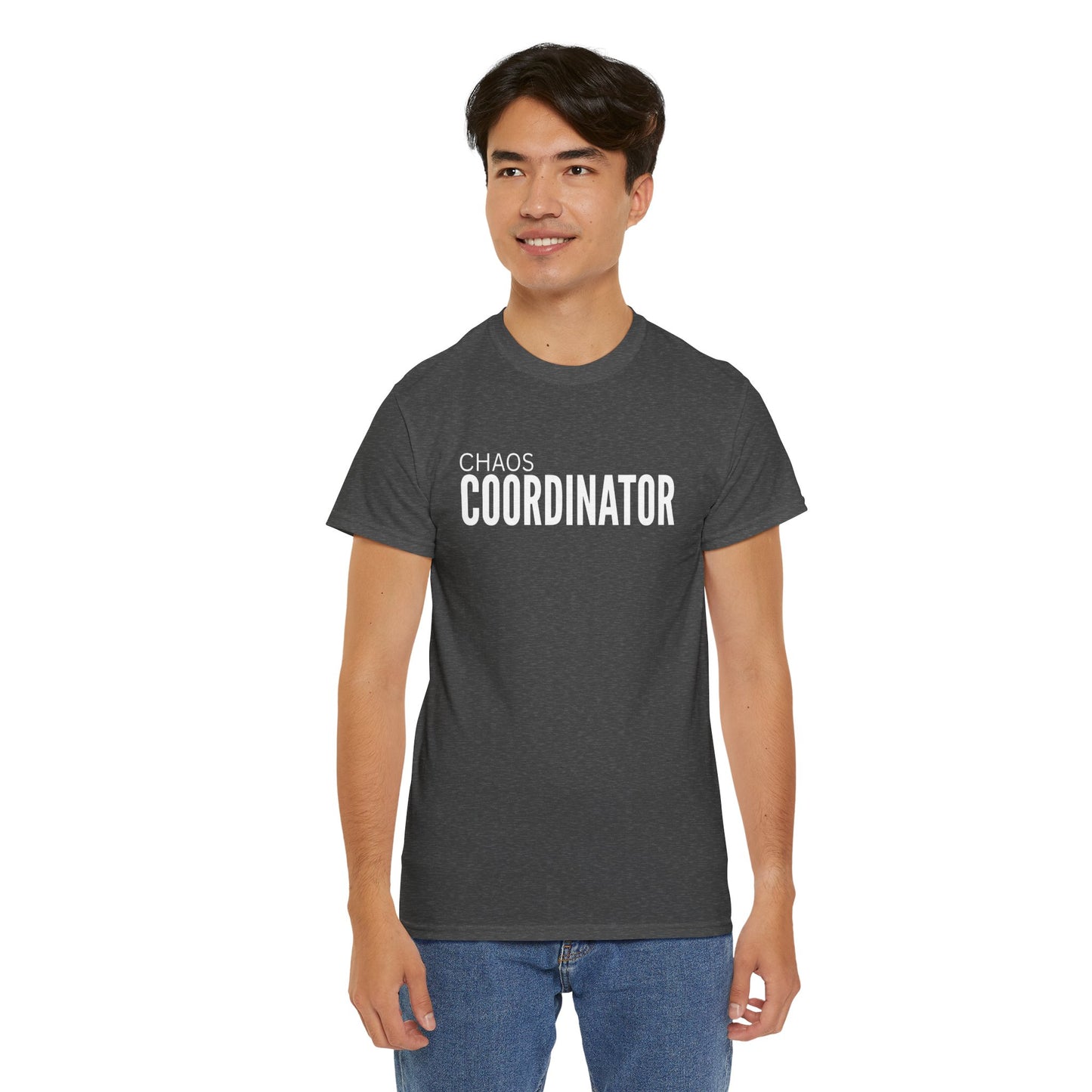 Chaos Coordinator Unisex Cotton Tee, Funny T-Shirt for Moms, Gift for Event Planners, Casual Wear, Birthday Present