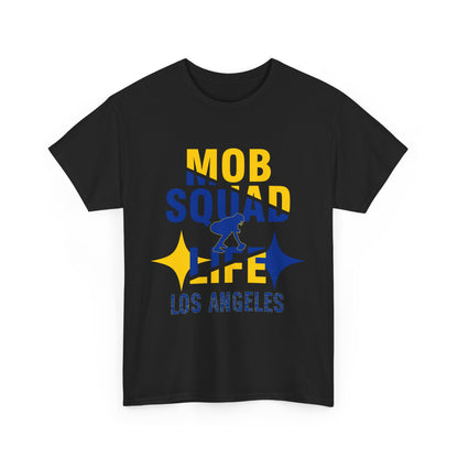 Los Angeles Mob Squad Life Male Tee, Urban Streetwear Shirt, Graphic T-Shirt