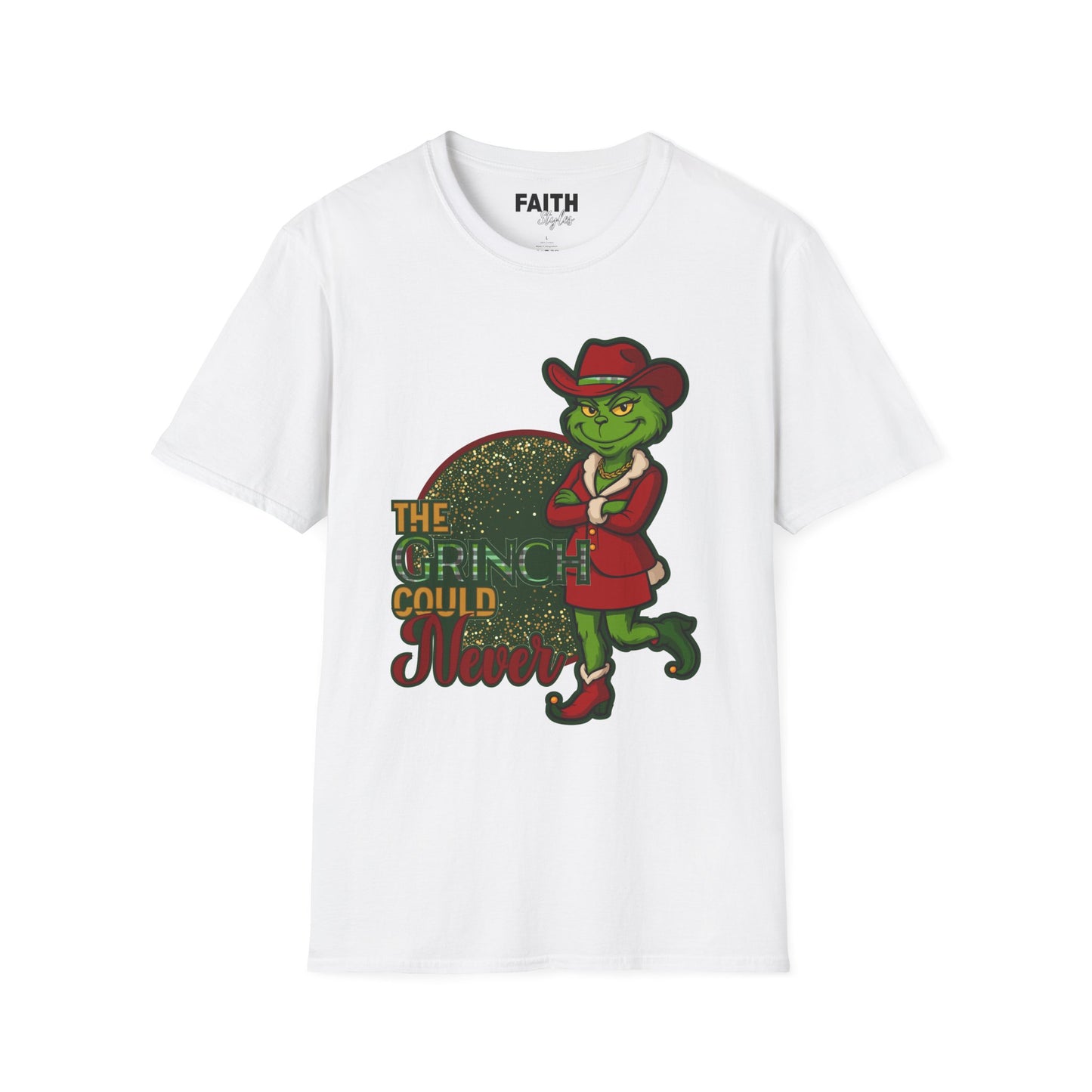 Grinch Inspired Women's Christmas T-Shirt – "The Grinch Could Never" Festive Holiday Tee
