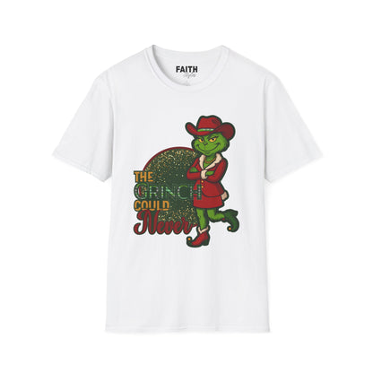 Grinch Inspired Women's Christmas T-Shirt – "The Grinch Could Never" Festive Holiday Tee