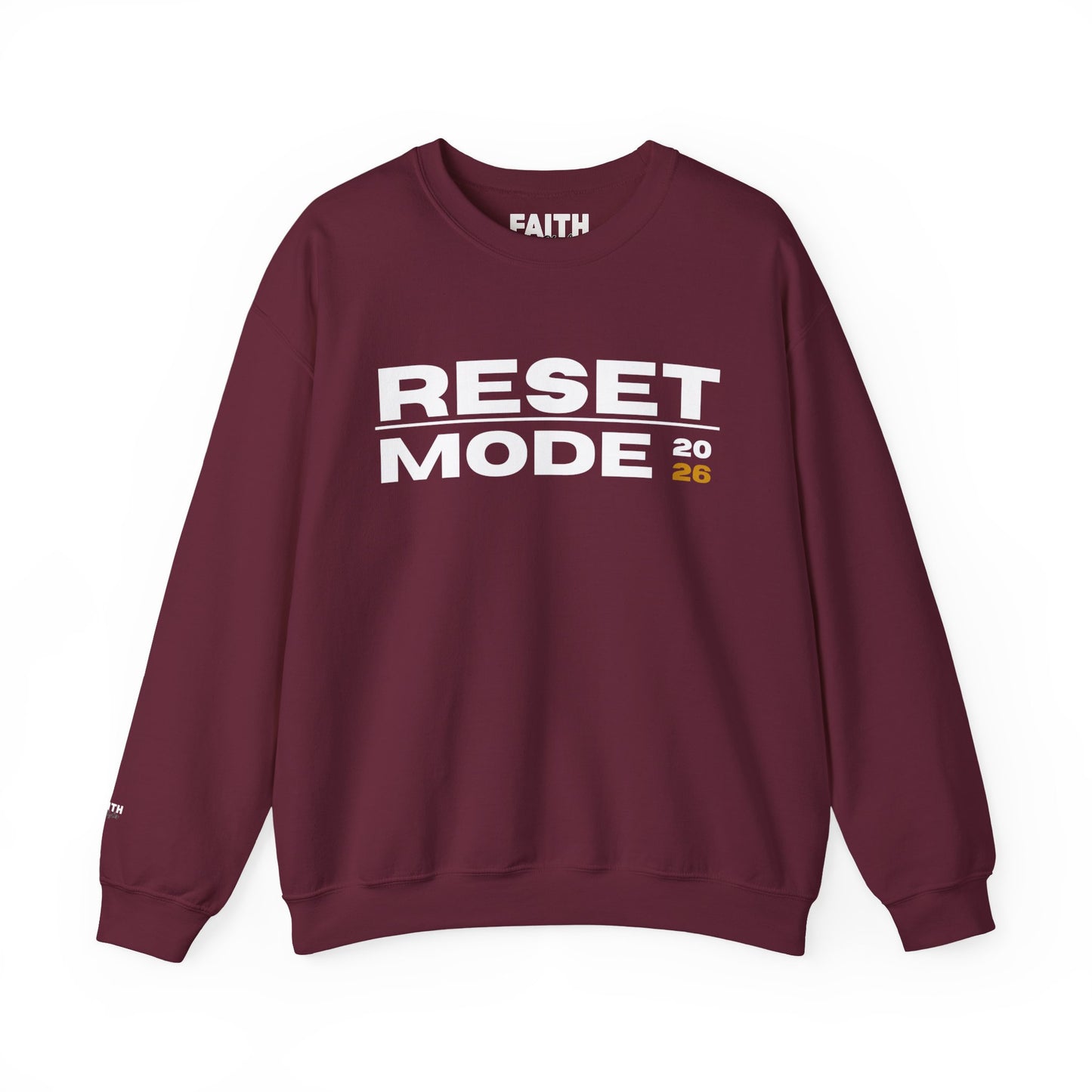 Reset Mode 2026 Crewneck Sweatshirt