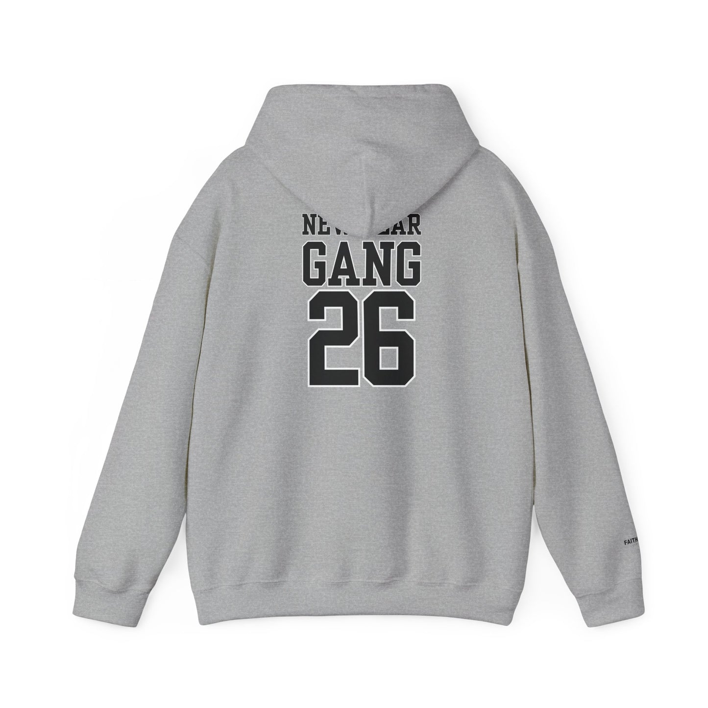 New Year Gang 26 Hoodie — Varsity Style Graphic Pullover