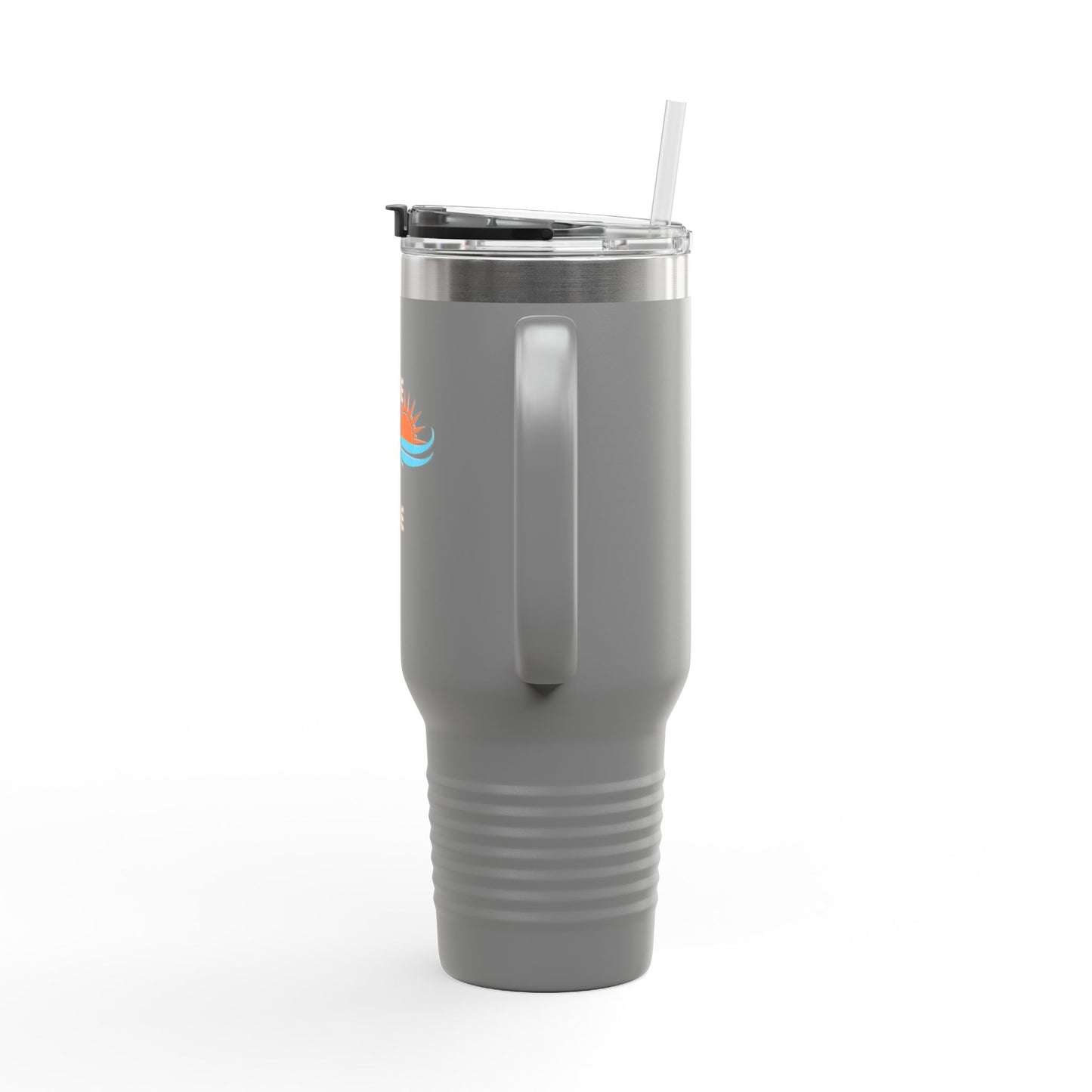 Insulated 40oz Travel Mug with Sunrise Design | Perfect for On-the-Go, Camping, Travel, or Everyday Use | Ideal Gift for Coffee Lovers