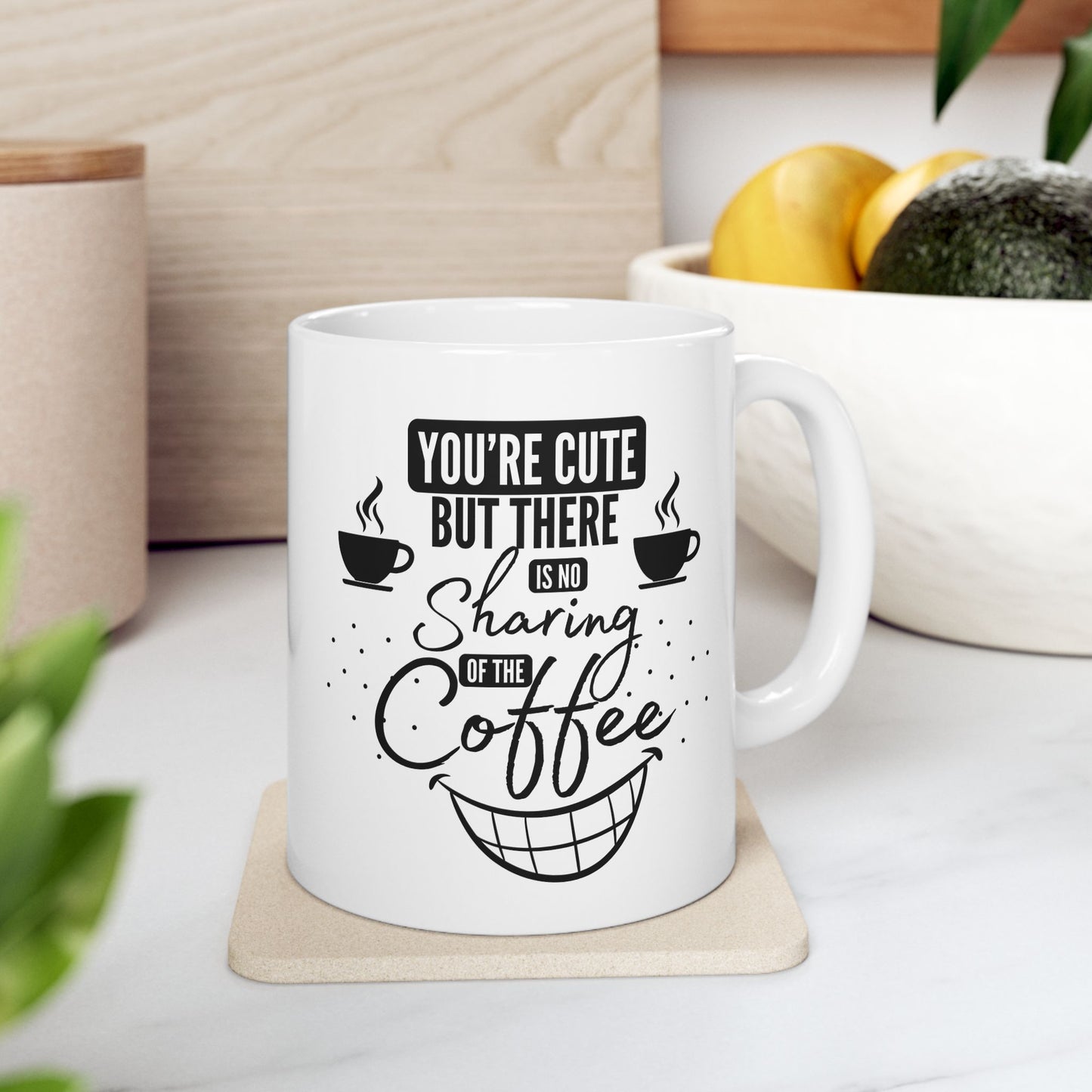 FaithStyles Coffee Lover Mug — 'But First Coffee' Ceramic Coffee Cup (11oz & 15oz)