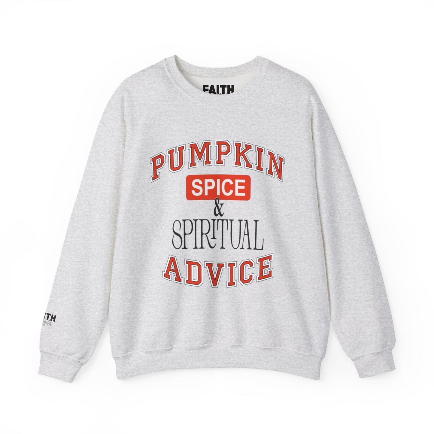 Cozy Pumpkin Spice Sweatshirt, Fall Sweatshirt, Spiritual Advice Crewneck, Autumn Fashion, Thanksgiving Gift, Unisex Sweater
