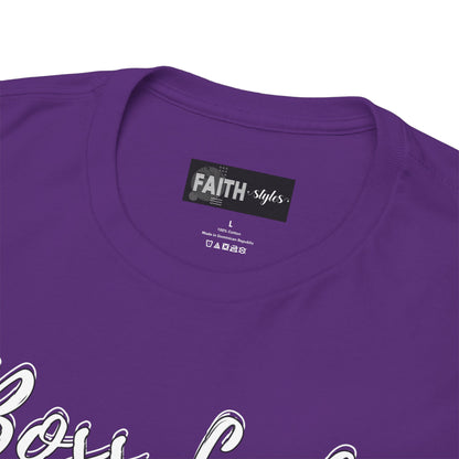 Boss Lady Since Day 1 Tee - Unisex Heavy Cotton Shirt, Perfect for Bosses, Gifts, Celebrations, Fun Occasions, Casual Wear