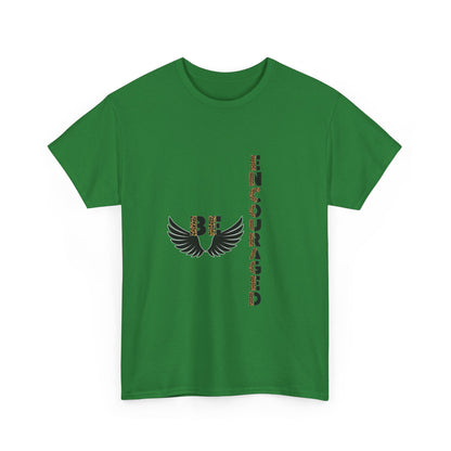Be Encouraged Unisex Heavy Cotton T-shirt- Inspirational Gift, Motivational Shirt, Casual Wear, Everyday Reminder, Uplifting Apparel
