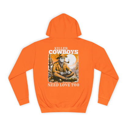 Unisex College Hoodie, Killer Cowboys
