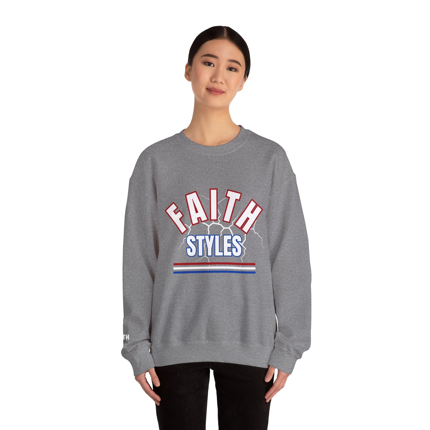 FaithStyles - Laid Back Unisex Heavy Blend™ Crewneck Sweatshirt