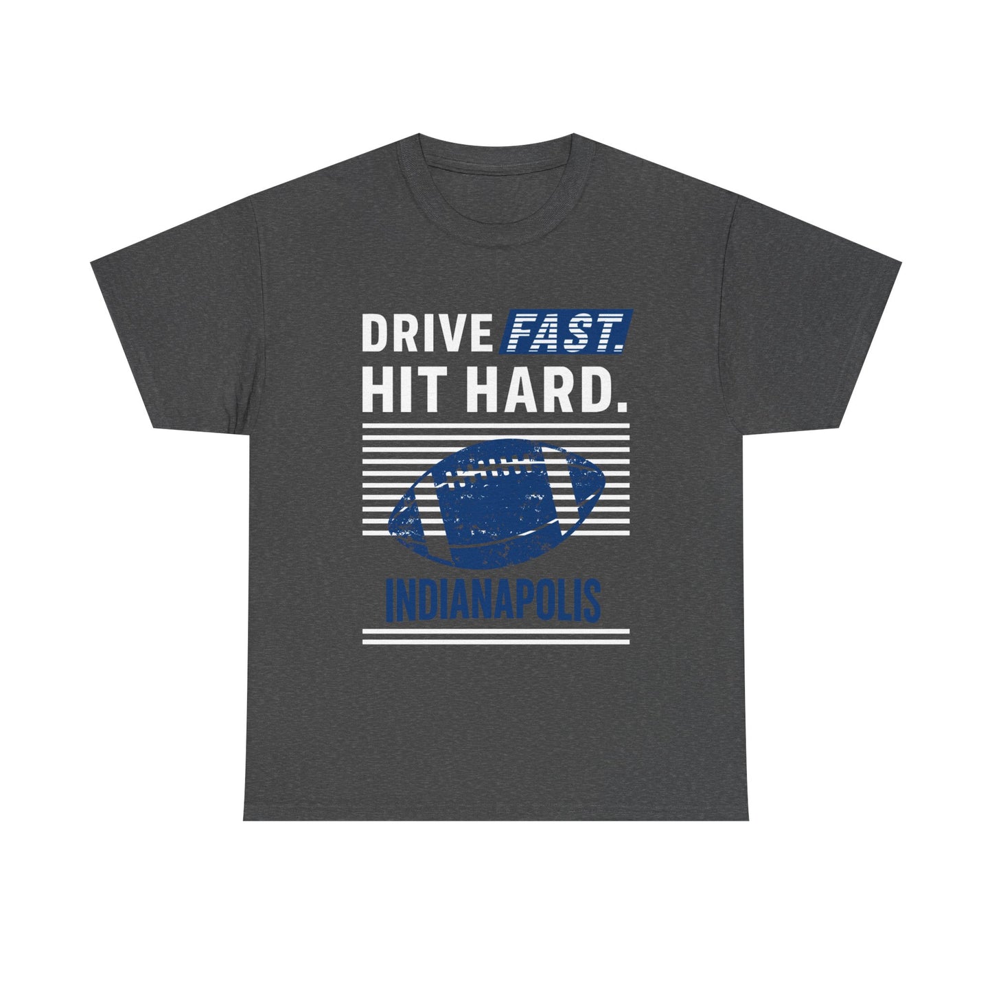 Sporty Male Cotton Tee - Drive Fast Hit Hard, Casual Wear, Gift for Him, [...]