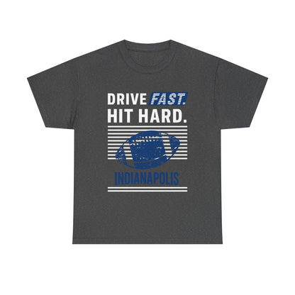 Sporty Male Cotton Tee - Drive Fast Hit Hard, Casual Wear, Gift for Him, [...]