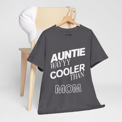Cool Aunt Unisex Tee - Perfect Gift for Auntie, Family Gatherings, Fun Casual Wear, Birthday Celebration, Mother's Day