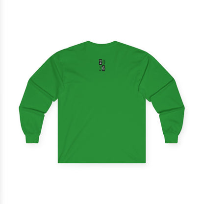 Reset Mode Long Sleeve Tee — Minimal Eye Graphic Spiritual Streetwear