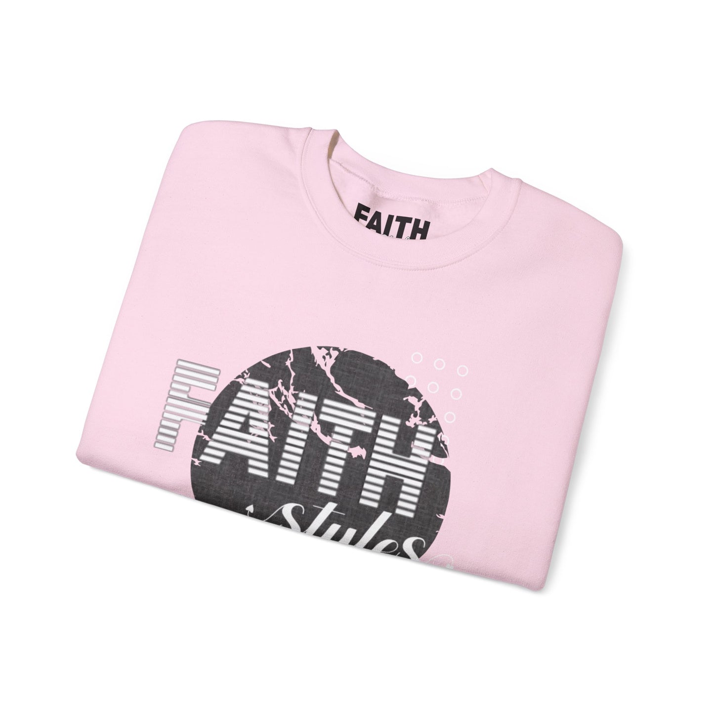 Faith Styles Unisex Heavy Blend™ Crewneck Sweatshirt - Cozy Spiritual Apparel for Everyday Wear, Gift for Friends, Comfort