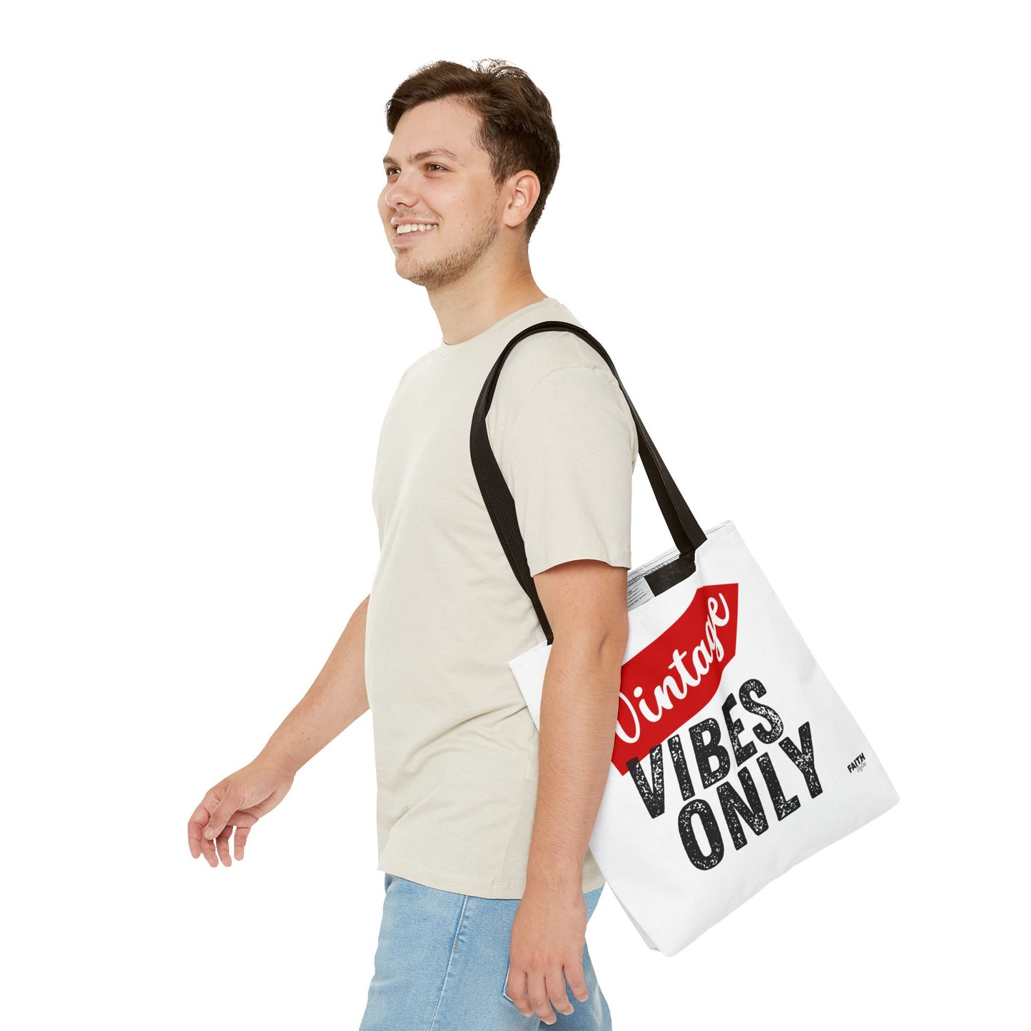 FaithStyles Vintage Vibes Only Tote Bag