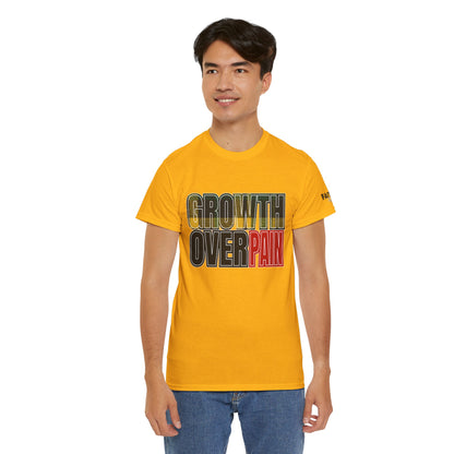 FaithStyles Growth Over Pain T‑Shirt — Motivational Graphic Tee