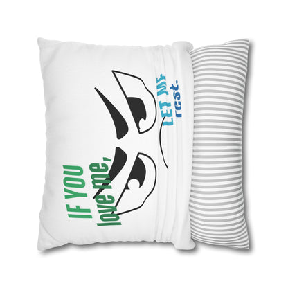Humorous Pillowcase, Funny Home Decor, Gift for Couples, Bedroom Accent, Rest & Relaxation