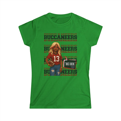 Stylish Buccaneers Women's Tee, Football Fan Shirt, Game Day Outfit, Sports Apparel, Casual Wear, Unique Gift