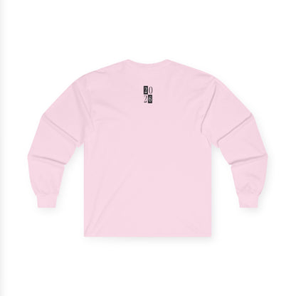 Long Sleeve Tee — "Reset Season" Script Graphic