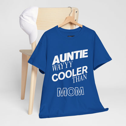 Cool Aunt Unisex Tee - Perfect Gift for Auntie, Family Gatherings, Fun Casual Wear, Birthday Celebration, Mother's Day