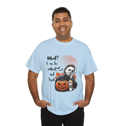 Halloween Graphic Tee, Unisex Cotton T-Shirt, Spooky Autumn Wear, Halloween Costume Top, Funny Horror Shirt