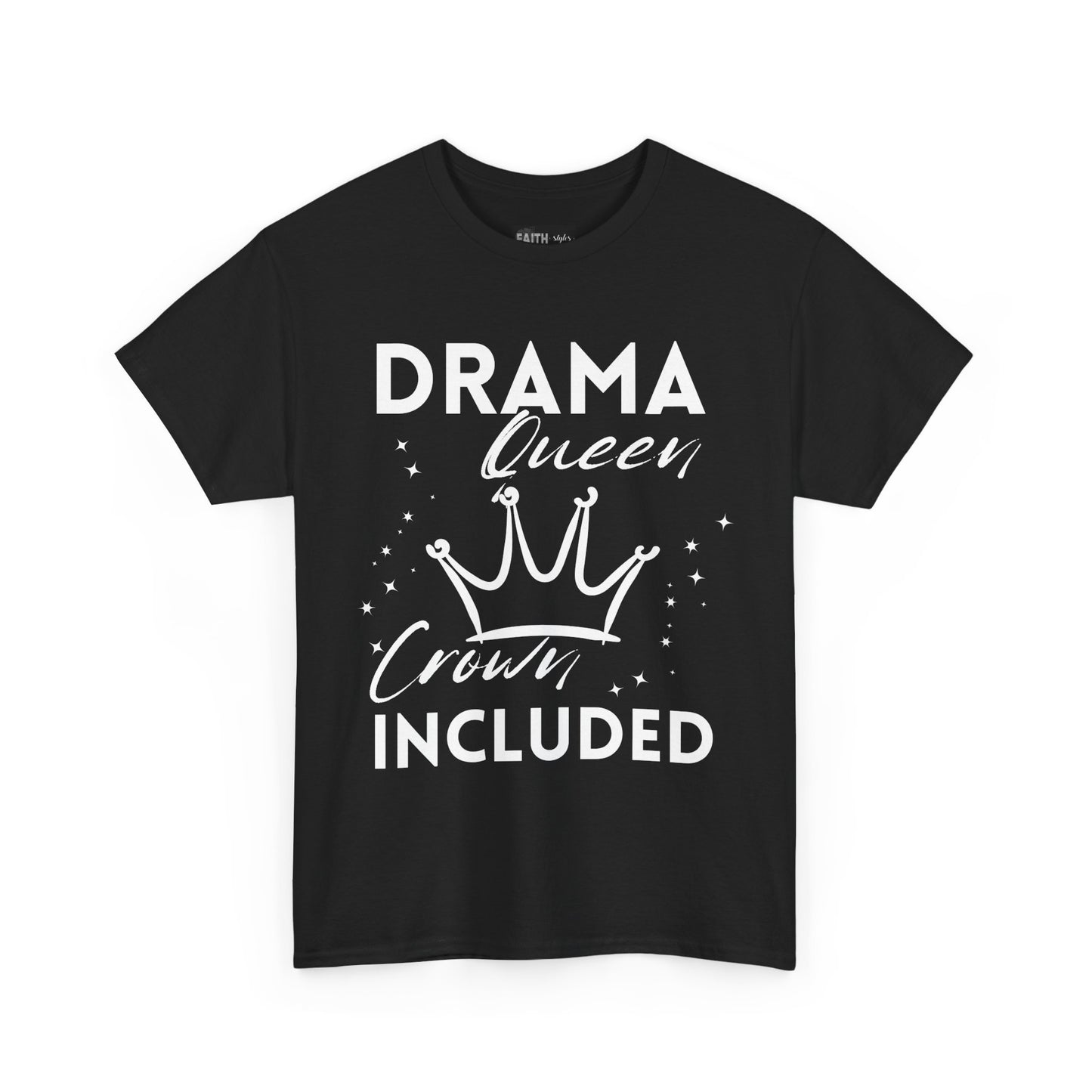 Drama Queen Cotton Tee - Empowering T-Shirt, Gift for Her, Casual Wear, Birthday Celebration, Statement Top