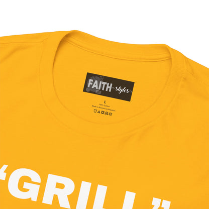Grill Sergeant Tee - Perfect for BBQs, Father's Day Gift, Unisex Cotton T-Shirt, Outdoor Parties, Cooking Enthusiasts