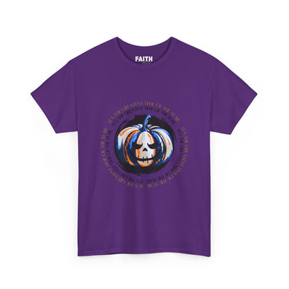 Halloween Pumpkin Tee, Unisex Halloween Shirt, Spooky Fall Apparel, Autumn Outfit, Trick or Treat Gift