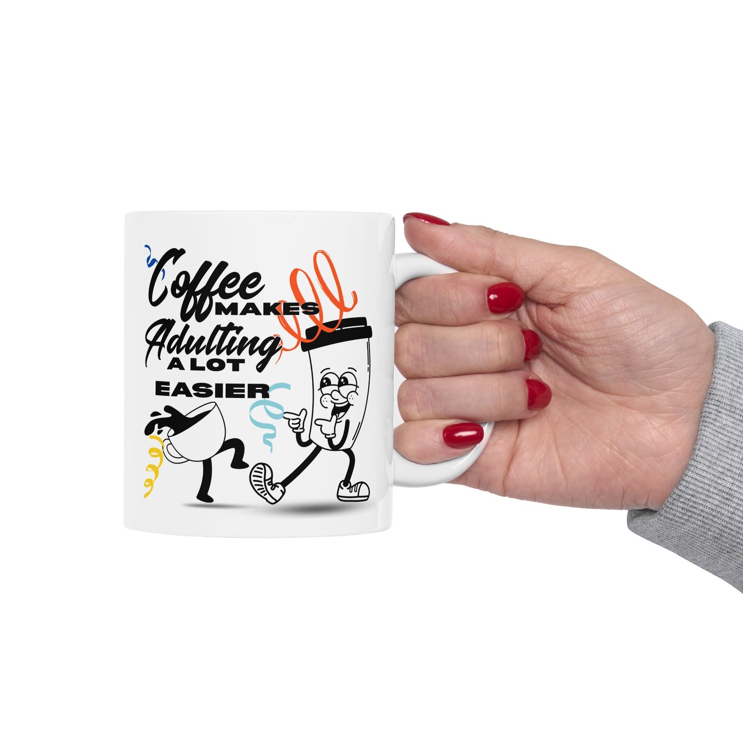 FaithStyles Ceramic Mug — Funny Coffee Lover Gift (11oz & 15oz)