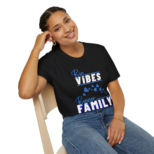Stylish Family Vibes T-Shirt | Fun Gift for Family Gatherings, Parties, Holidays, Love Shirt, Unisex Tee