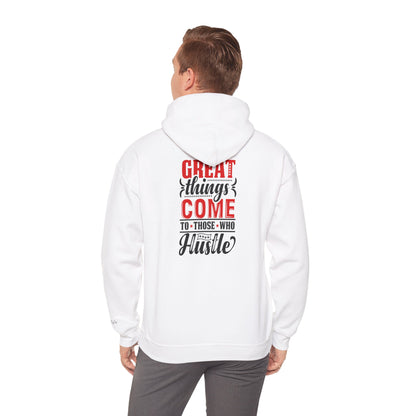 "GREAT THINGS" Unisex Heavy Blend™ Hooded Sweatshirt