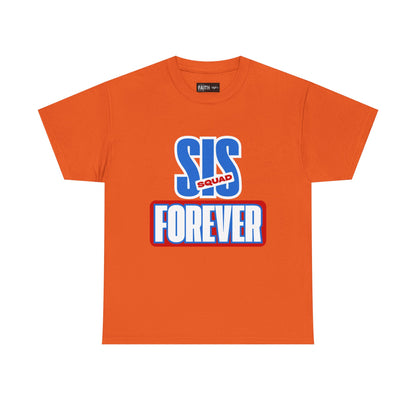 Unisex Heavy Cotton Tee - 'SUS Squad Forever' Graphic Tee, Casual Wear, Gift for Friends, Funny T-Shirt for Events, Streetwear Fashion