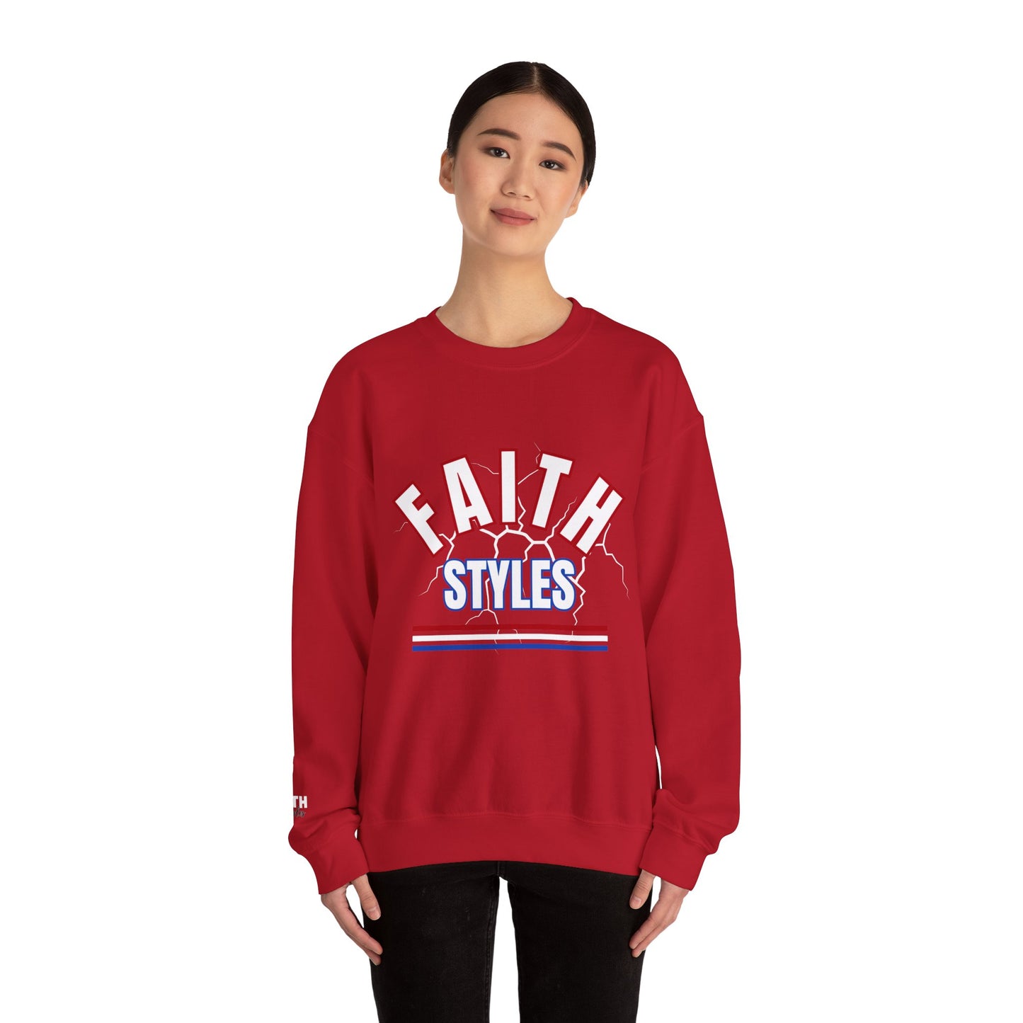 FaithStyles - Laid Back Unisex Heavy Blend™ Crewneck Sweatshirt