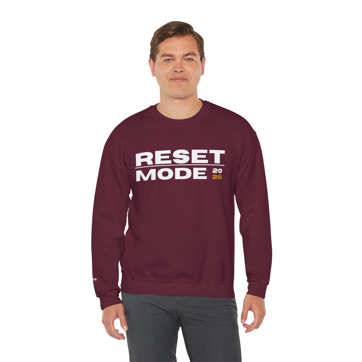 Reset Mode 2026 Crewneck Sweatshirt