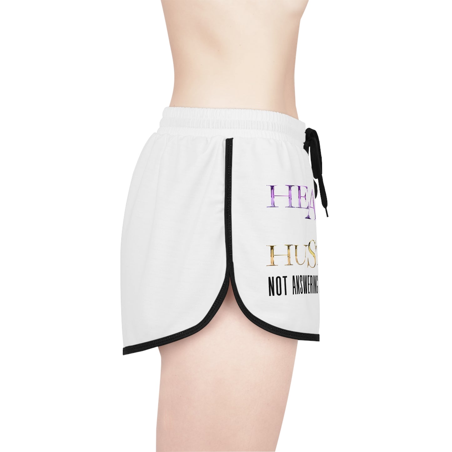 Healing & Hustling Women's Relaxed Shorts, Casual Lounge Shorts, Motivational Activewear, Summer Vacation Shorts, Gift for Entrepreneurs