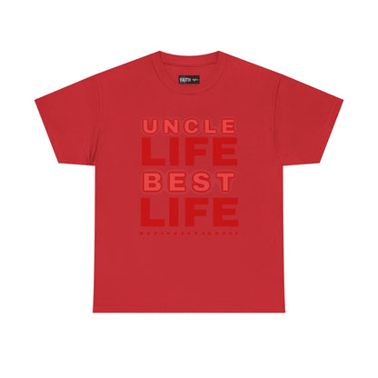 Uncle Life Best Life Tee | Funny Uncle T-Shirt, Gift for Uncle, Family Reunion Shirt, Birthday Gift, Casual Wear