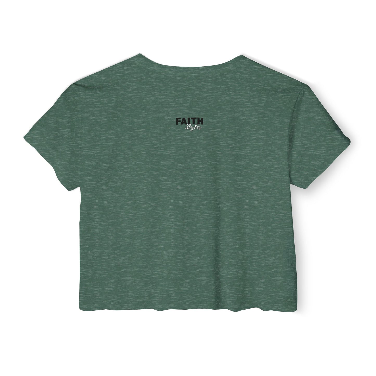 FaithStyles Bad Bitch Society Crop Top — Women's Festival Graphic Tee