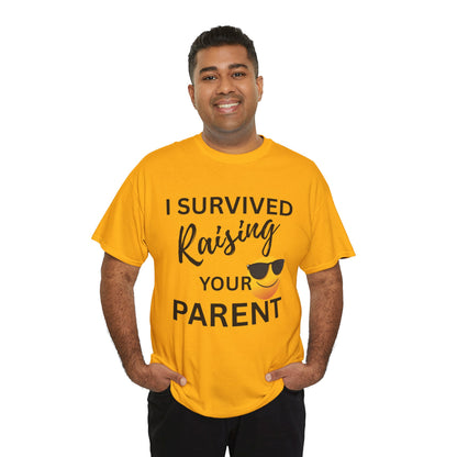 Funny Parent Survival Unisex T-Shirt | Gift for New Parents | Parenting Humor Tee | Casual Wear | Holiday Gift Idea